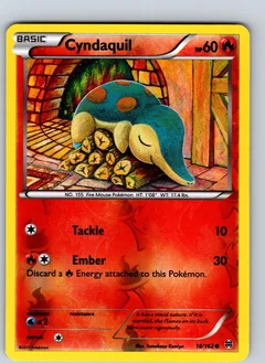Cyndaquil Reverse Holo 18