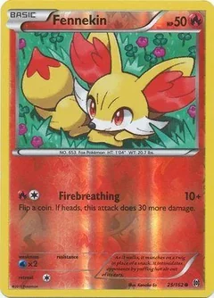 Fennekin Reverse Holo 25