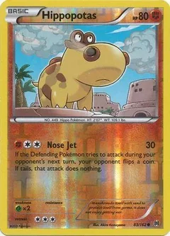 Hippopotas Reverse Holo 83
