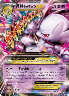 M Mewtwo Ex 64