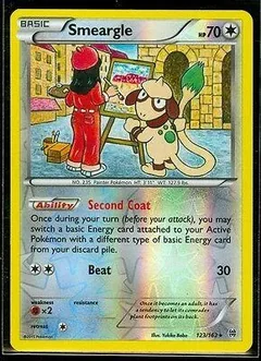 Smeargle Reverse Holo 123