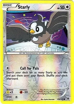 Starly Reverse Holo 125
