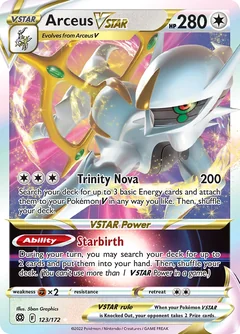 Arceus Vstar Premium Collection 123