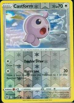 Castform Reverse Holo 116