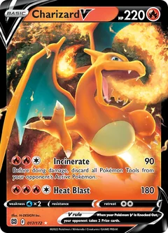 Charizard V Prize Pack 17