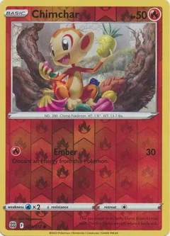 Chimchar Reverse Holo 24