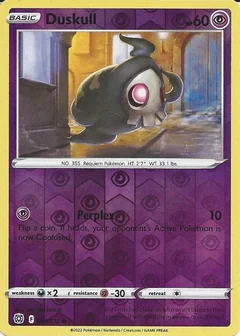 Duskull Reverse Holo 60