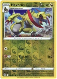 Haxorus Reverse Holo 112