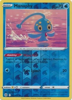 Manaphy Reverse Holo 41