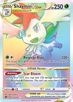 Shaymin Vstar 173