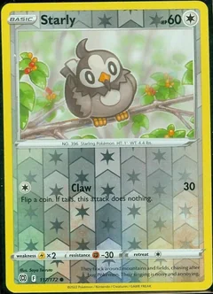 Starly Reverse Holo 117