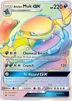 Alolan Muk Gx 157