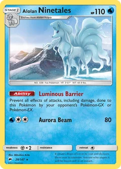Alolan Ninetales Cracked Ice 28