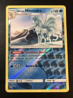 Alolan Ninetales Reverse Holo 28