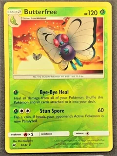 Butterfree Reverse Holo 3
