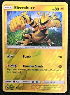 Electabuzz Reverse Holo 42