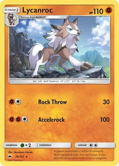 Lycanroc Cracked Ice 76