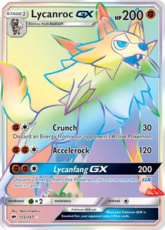 Lycanroc Gx 155