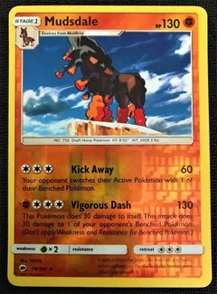 Mudsdale Reverse Holo 78