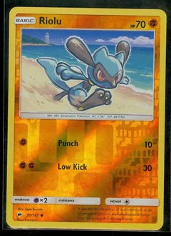 Riolu Reverse Holo 70