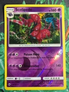 Scolipede Reverse Holo 58