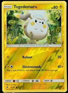Togedemaru Reverse Holo 47