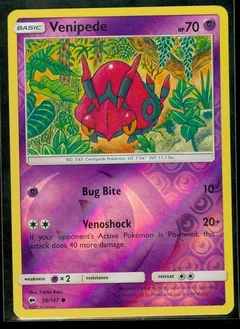 Venipede Reverse Holo 56