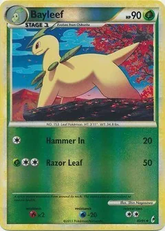 Bayleef Reverse Holo 40