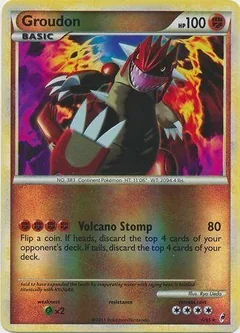 Groudon Reverse Holo 6