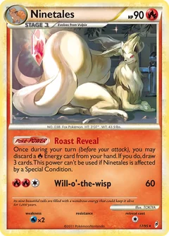 Ninetales Holo 17