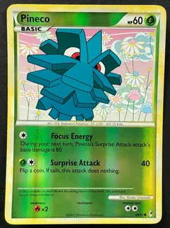 Pineco Reverse Holo 68