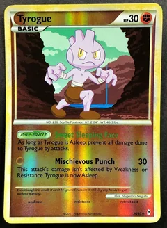 Tyrogue Reverse Holo 36