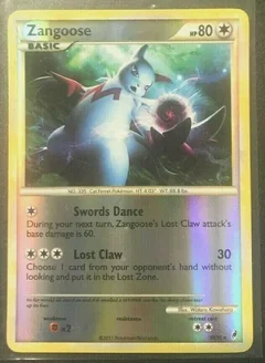 Zangoose Reverse Holo 39