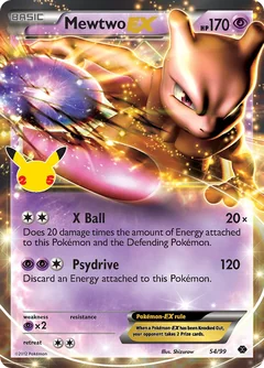 Mewtwo Ex 54
