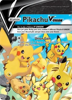 Pikachu V Union Swsh139