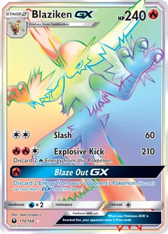Blaziken Gx 170