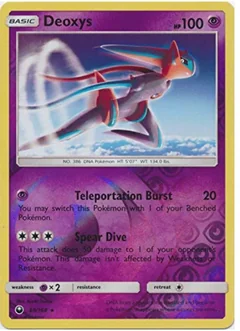 Deoxys Reverse Holo 69