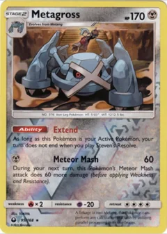 Metagross Reverse Holo 95