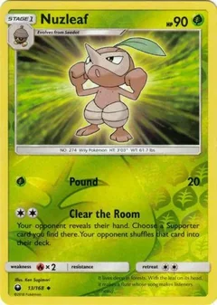 Nuzleaf Reverse Holo 13