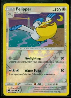 Pelipper Reverse Holo 112