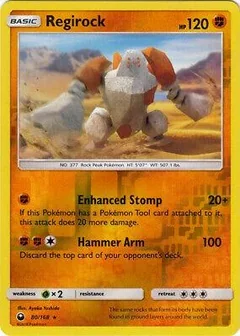 Regirock Reverse Holo 80