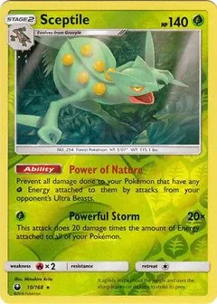 Sceptile Reverse Holo 10