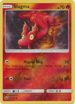 Slugma Reverse Holo 23