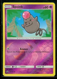 Spoink Reverse Holo 59