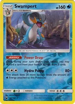 Swampert Reverse Holo 35