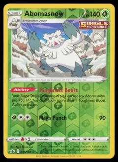 Abomasnow Reverse Holo 10