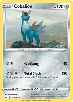 Cobalion Holo 114