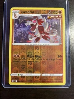 Lycanroc Reverse Holo 87