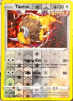 Tauros Reverse Holo 115