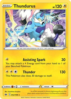 Thundurus Holo 52